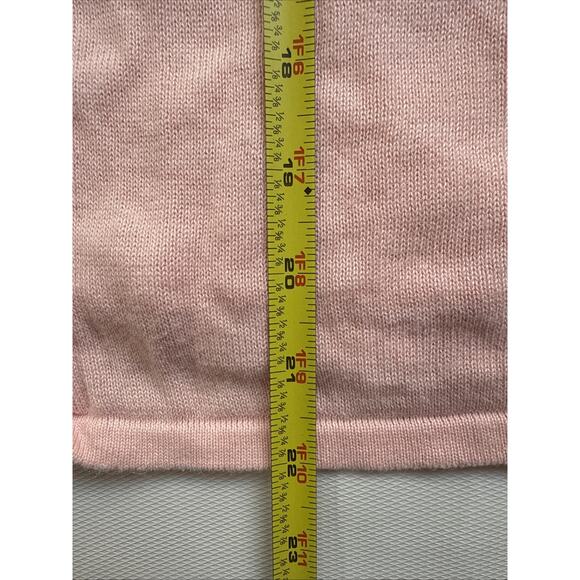 Vintage Hickory 220 Pink 2 Piece Sweater Set Women’s Size Large Soft Knit - Picture 9 of 10